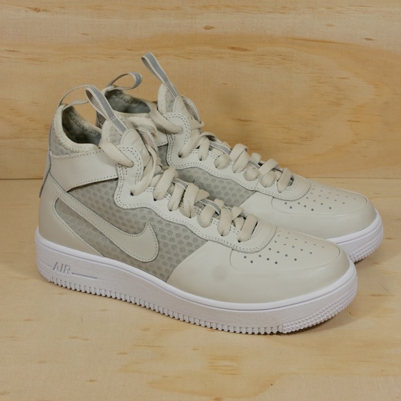 NEW Nike Air Force 1 Ultraforce Mid Light Bone NEW Nike Air Force 1 Ultraforce Mid Light Bone